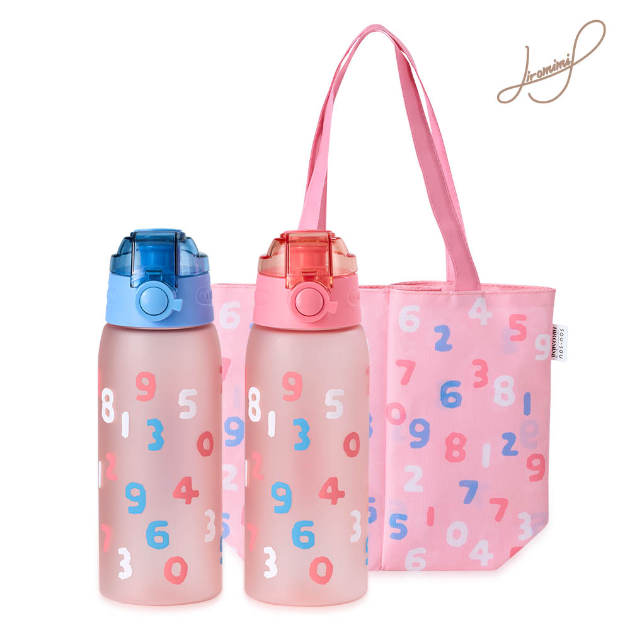 SOU·SOU TRITAN水壺2入組附兩用雙杯袋