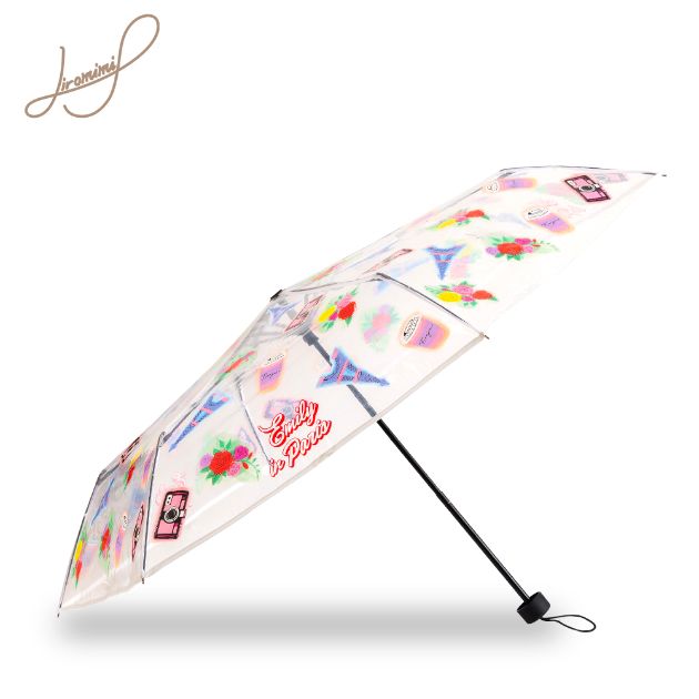 Emily in Paris繽紛透明傘