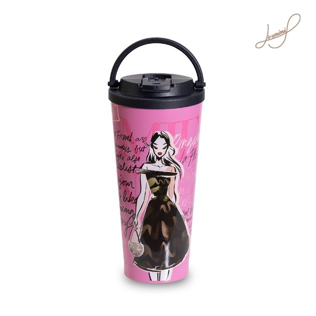 Emily in Paris手提不鏽鋼杯