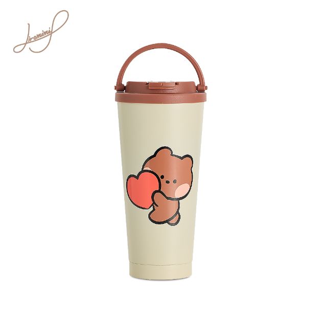 LINE FRIENDS MININI 手提不鏽鋼杯