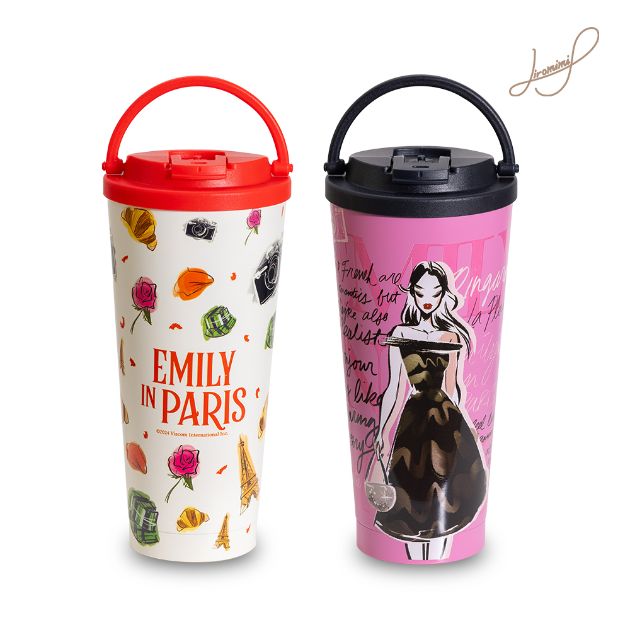Emily in Paris手提不鏽鋼杯