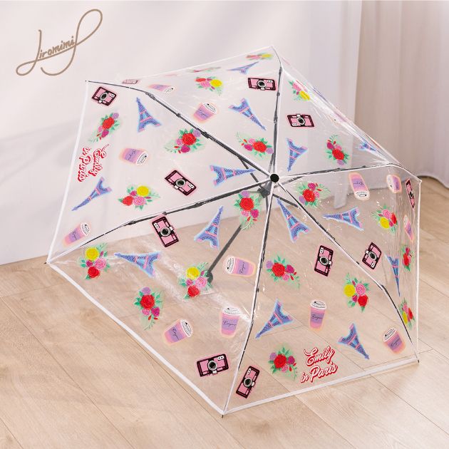 Emily in Paris繽紛透明傘