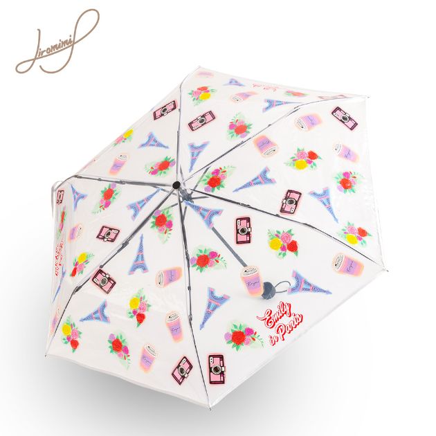 Emily in Paris繽紛透明傘