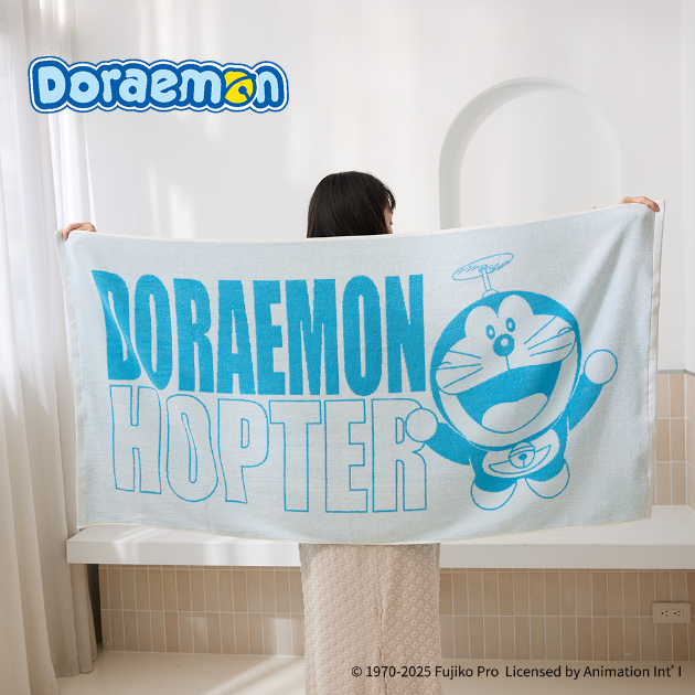 哆啦A夢 緹花毛巾 (細緻觸感/台灣製造)