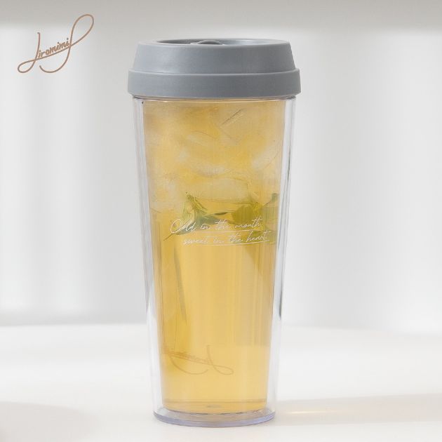 雙層隨行杯520ml (就口飲用想喝即飲)