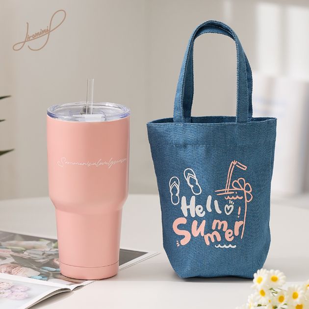 內瓷不鏽鋼冰壩杯提袋組900ml