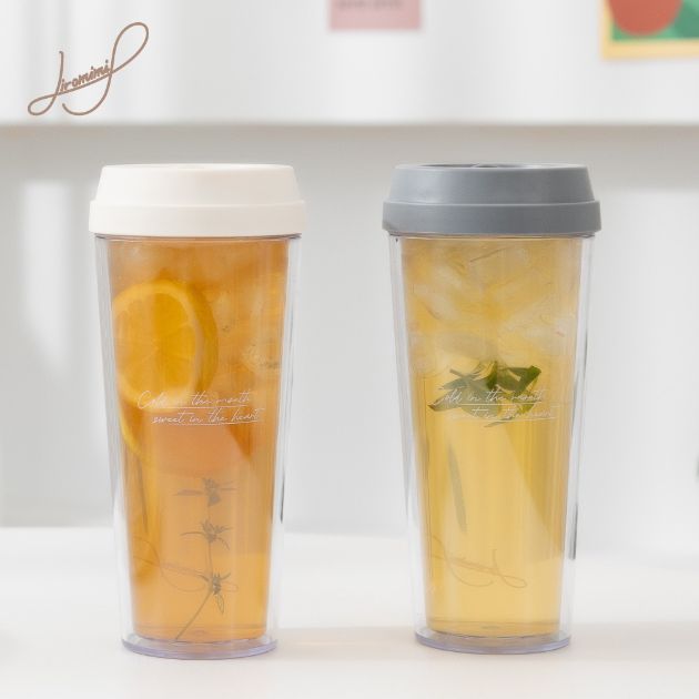 雙層隨行杯520ml (就口飲用想喝即飲)