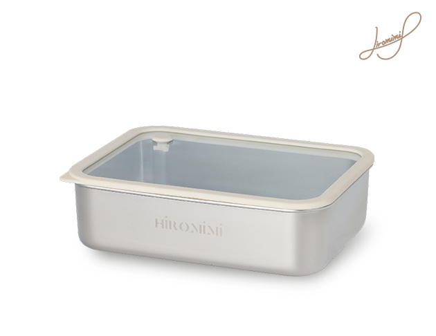 可微波不鏽鋼保鮮盒1200ml