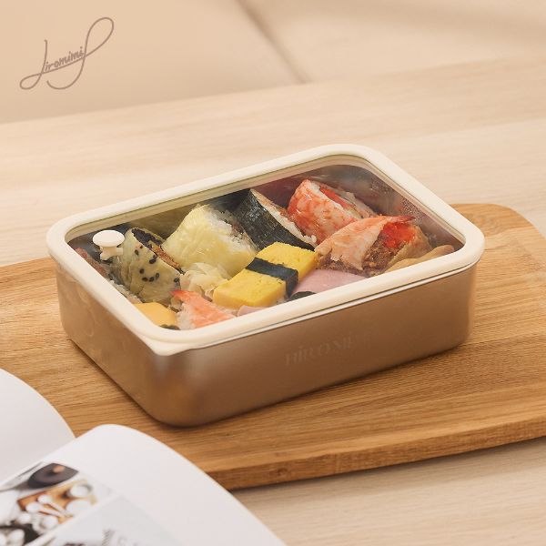 可微波不鏽鋼保鮮盒1200ml