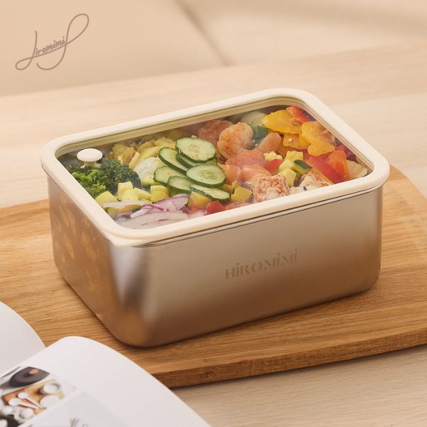 可微波不鏽鋼保鮮盒1800ml