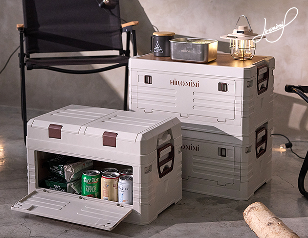 摺疊收納箱25L-木蓋款